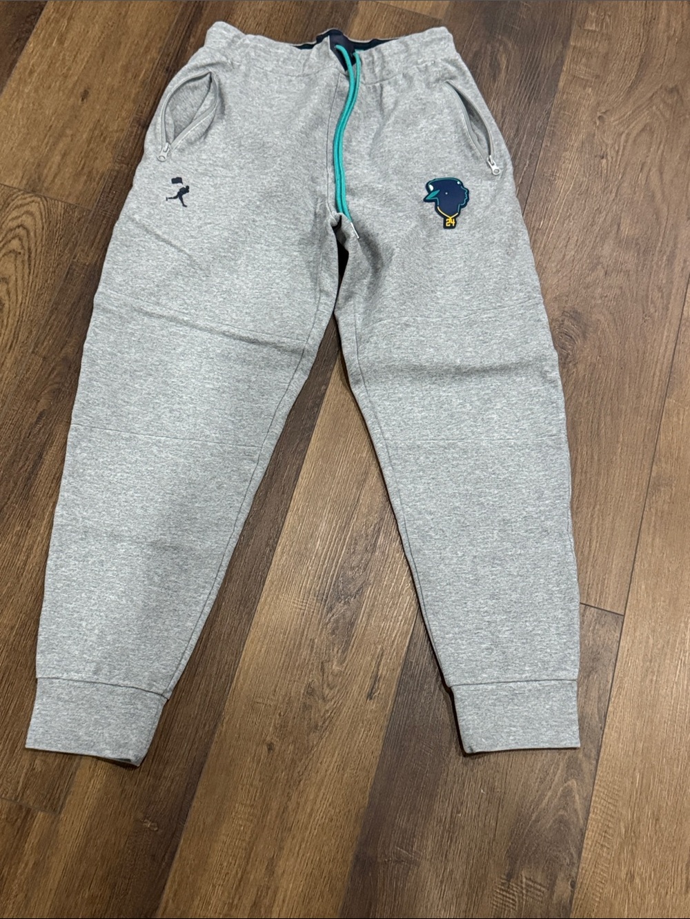 Mens Baseballism Gray Ken Griffey Jr pants medium